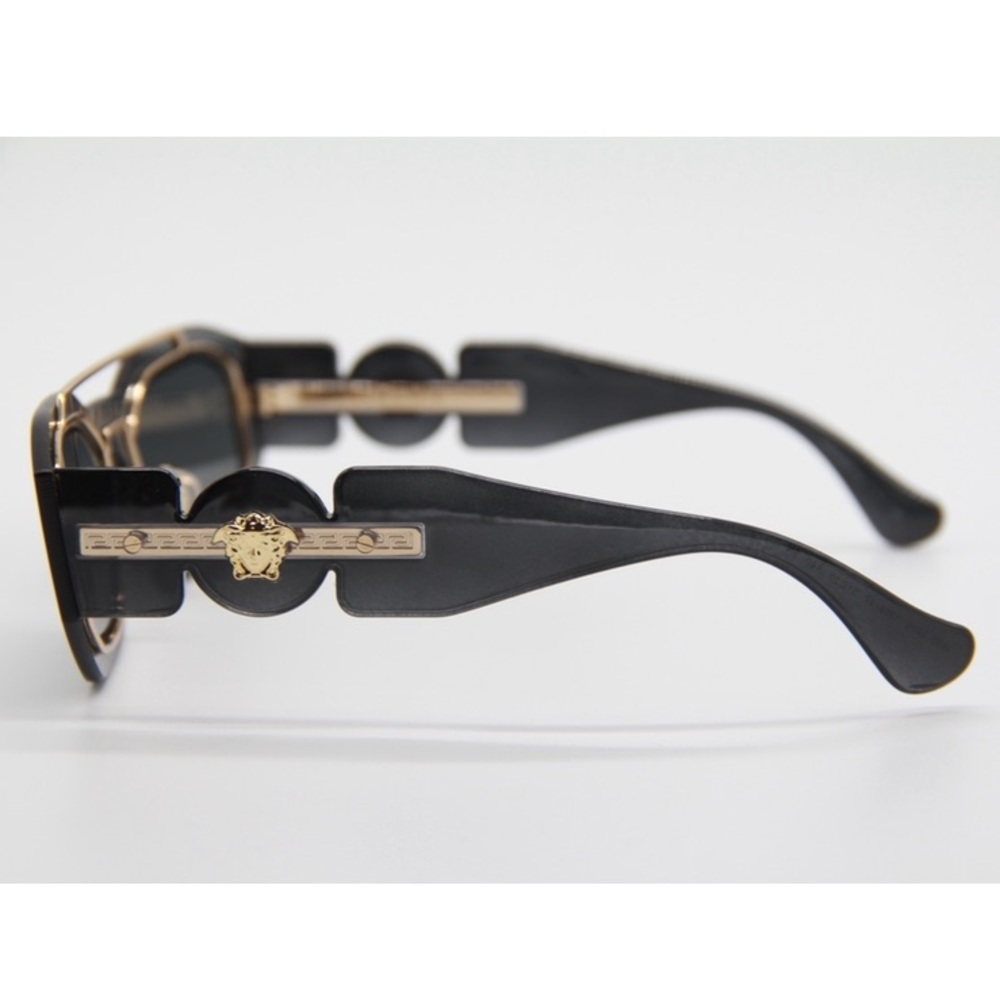 NEW VERSACE MEDUSA VE2235 1002/87 SUNGLASSES VERSACE VE 2235 DARK GREY - Picture 5 of 11